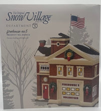 Load image into Gallery viewer, Dept 56- Snow Village "Firehouse No. 5"
