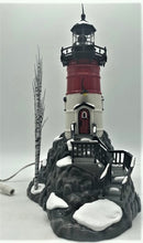 Load image into Gallery viewer, Dept 56- Snow Village &quot;Rock Point Lighthouse&quot;
