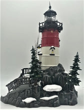 Load image into Gallery viewer, Dept 56- Snow Village &quot;Rock Point Lighthouse&quot;
