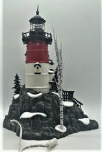 Load image into Gallery viewer, Department 56- Snow Village &quot;Rock Point Lighthouse&quot;
