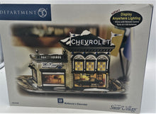 Load image into Gallery viewer, Department 56- Snow Village &quot;McKenzie&#39;s Chevrolet&quot;
