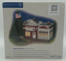 Load image into Gallery viewer, Retired Department 56- Snow Village &quot;Village Legion Hall&quot;
