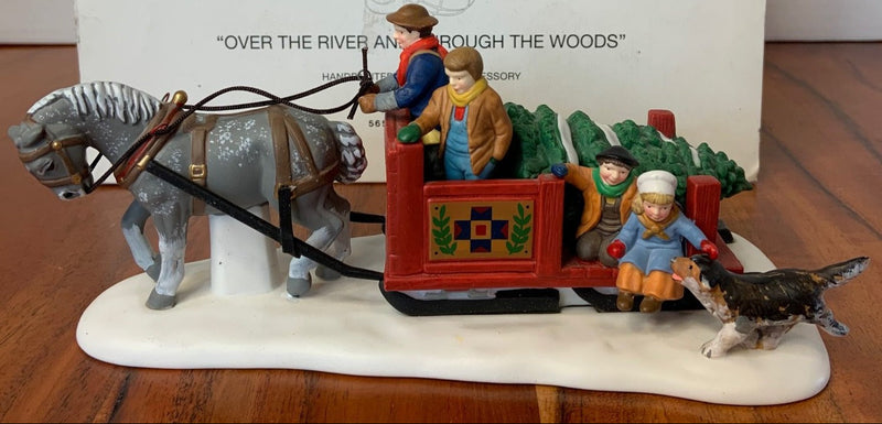 Dept 56 New England Village Over the River and Through the Woods