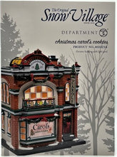 Load image into Gallery viewer, Department 56- Snow Village &quot;Christmas Carol Cookies&quot;
