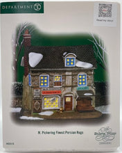 Load image into Gallery viewer, Retired Department 56- Dickens&#39; Village &quot;M. Pickering Finest Persian Rugs&quot;
