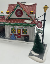 Load image into Gallery viewer, Dept 56- Snow Village &quot;Rocky&#39;s 56 Filling Station&quot;
