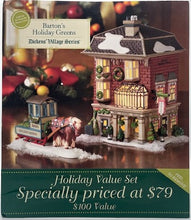 Load image into Gallery viewer, Retired Department 56- Dickens&#39; Village &quot;Barton&#39;s Holiday Greens&quot;
