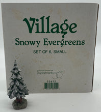 Load image into Gallery viewer, Dept 56- Village Accessory &quot;Snowy Evergreens&quot; small
