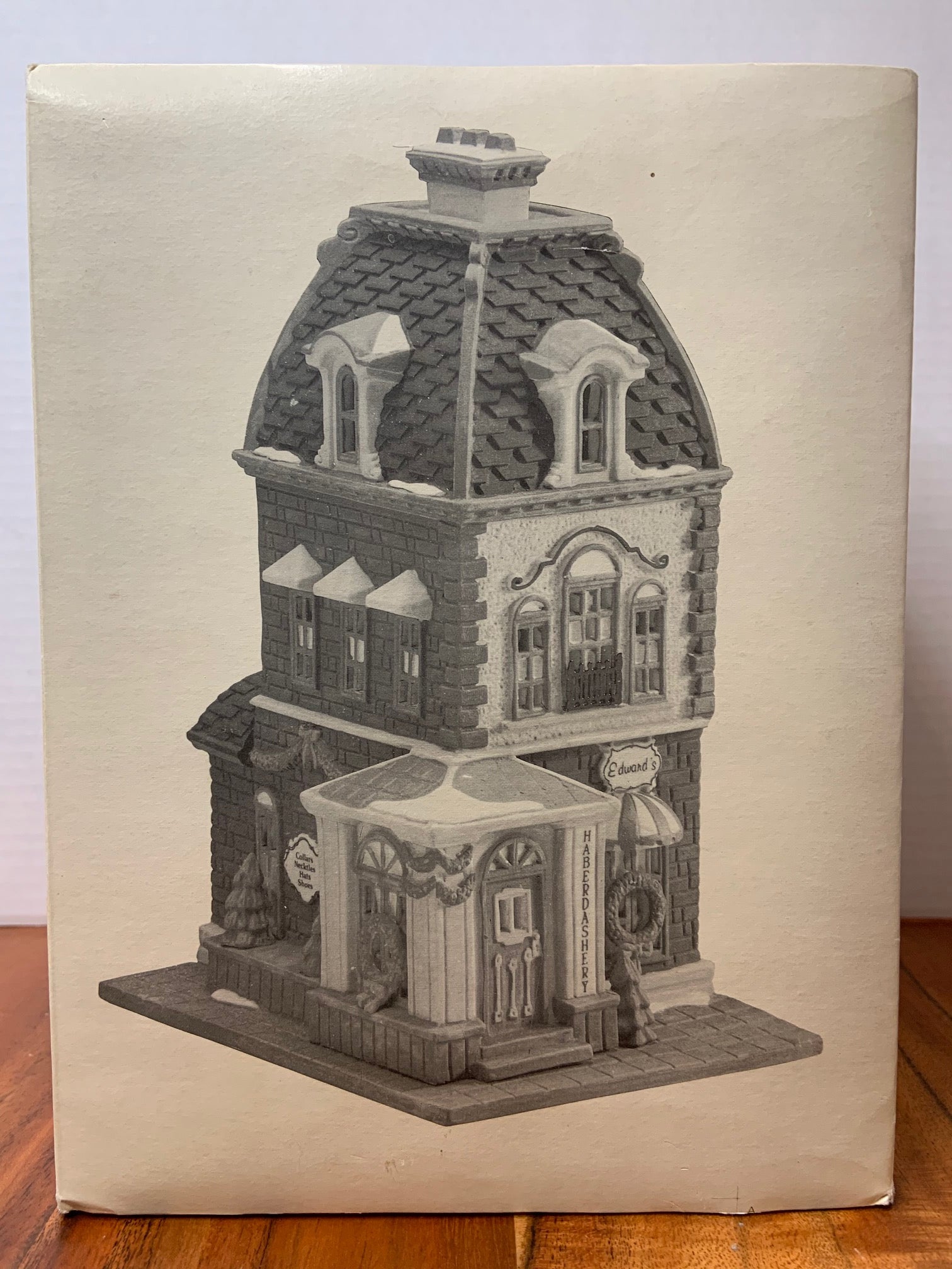 Dept 56- Christmas in the City Haberdashery l Retired Department 56 CIC  Haberdashery – Hooked on Villages