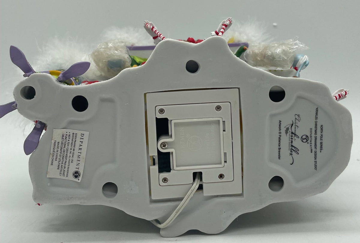 Department 56- North Pole "Krinkles Christmas Ornament Design Studio"