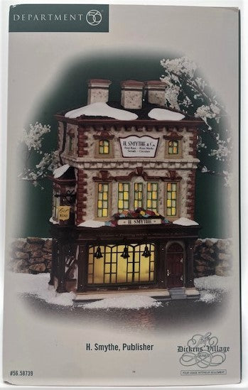 Department 56- Dickens' Village "H. Smythe, Publisher"