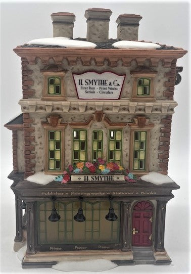 Dept 56- Dickens' Village "H. Smythe, Publisher"