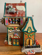 Load image into Gallery viewer, Department 56 North Pole Jack in the box Plant No. 2 side
