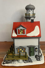 Load image into Gallery viewer, Department 56  New England Village Pigeonhead Lighthouse side
