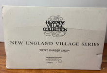 Load image into Gallery viewer, Retired Department 56 New England Village Ben&#39;s Barbershop
