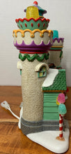 Load image into Gallery viewer, Department 56 North Pole Village &quot;Yummy Gummy Gumdrop Factory&quot; side
