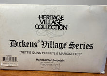 Load image into Gallery viewer, Retired Dept 56 Dickens&#39; Village Nettie Quinn Puppets &amp; Marionettes
