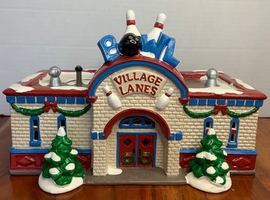 Department 56 Snow Village Bowling Alley