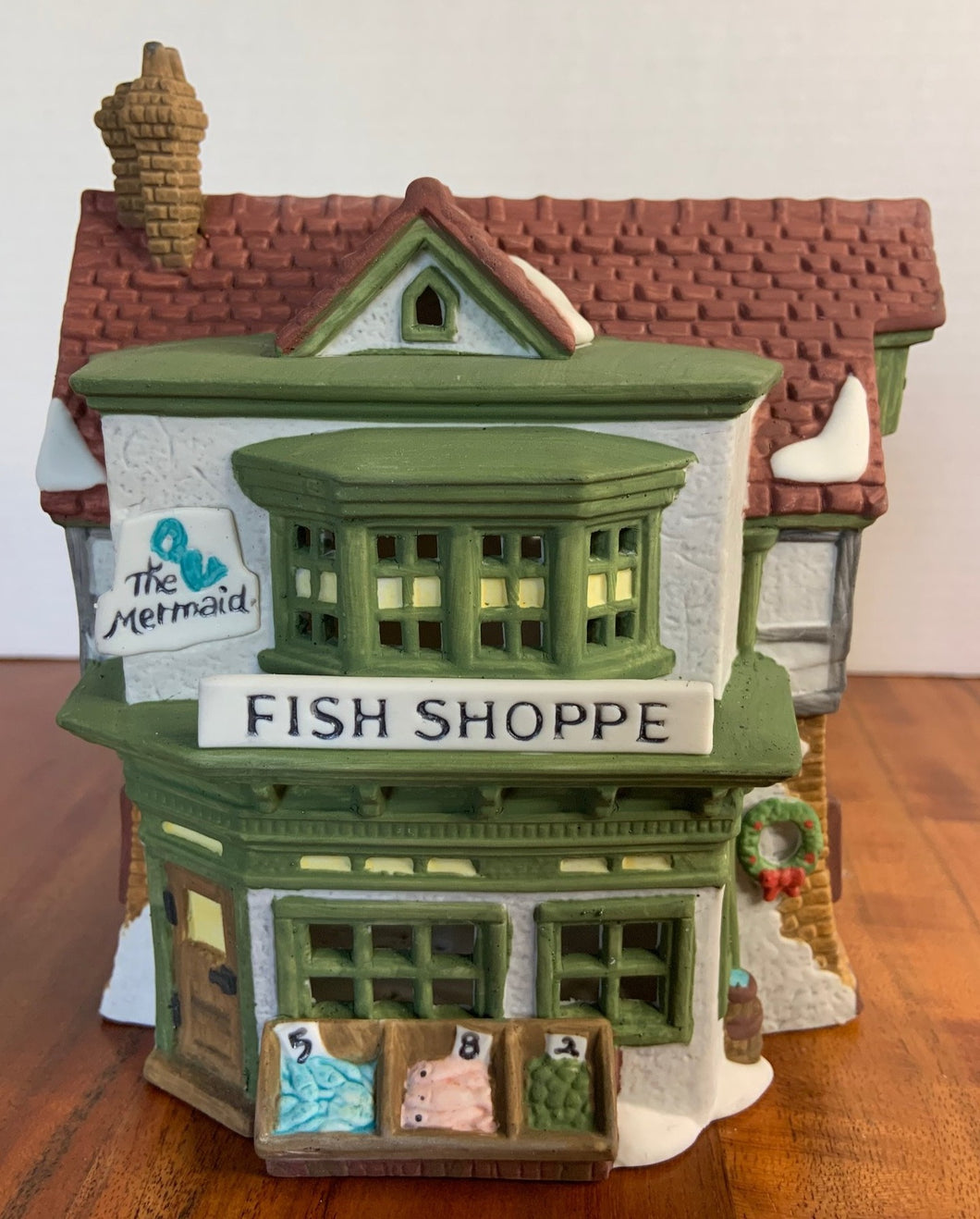 Dept 56 Dickens' Village The Mermaid Fish Shoppe