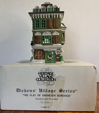 Department 56 Dickens' Village - The Flat of Ebenezer Scrooge