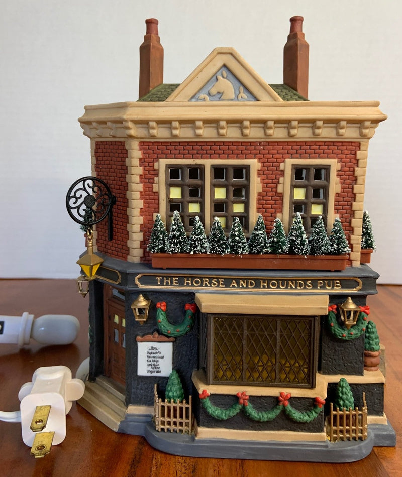 Department 56- Dickens' Village "The Horse and Hounds Pub" 