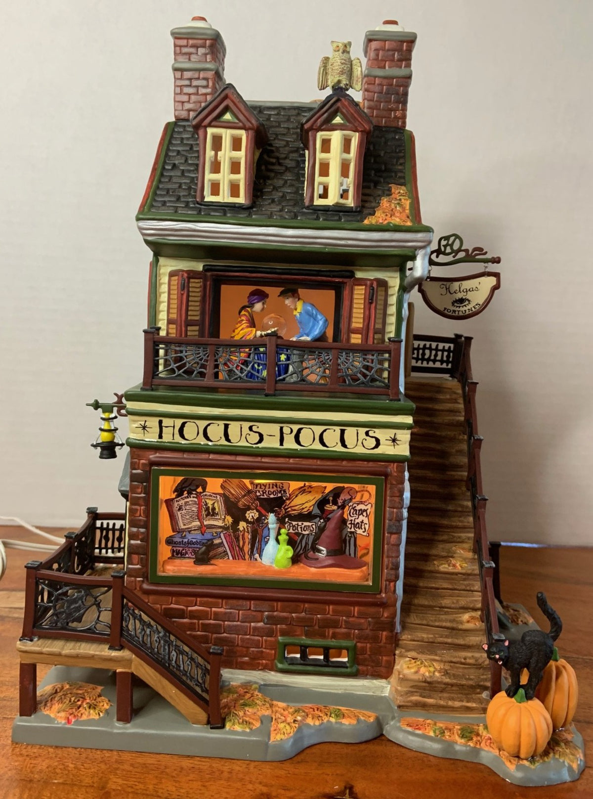 Dept 56 Snow Village Halloween "Helga’s House of Fortunes"