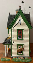 Load image into Gallery viewer, Department 56 Snow Village Halloween &quot;Spooky Farmhouse&quot; side
