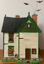 Load image into Gallery viewer, Department 56 Snow Village Halloween &quot;Spooky Farmhouse&quot; back
