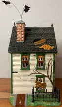 Load image into Gallery viewer, Department 56 Snow Village Halloween &quot;Spooky Farmhouse&quot; side
