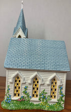 Load image into Gallery viewer, Dept 56 Snow Village Easter - Happy Easter Church side
