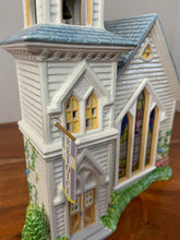 Load image into Gallery viewer, Department 56 Snow Village Easter - Happy Easter Church detail
