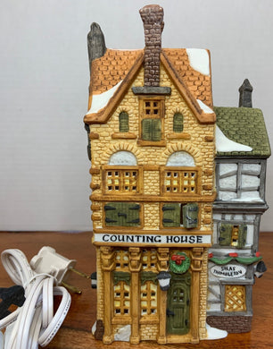 Dept 56 Counting House & Silas Thimbleton Barrister