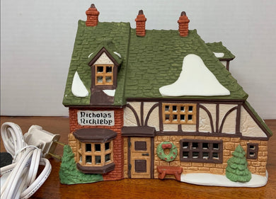 Dept 56 Dickens' Village Nicholas Nickleby Cottage