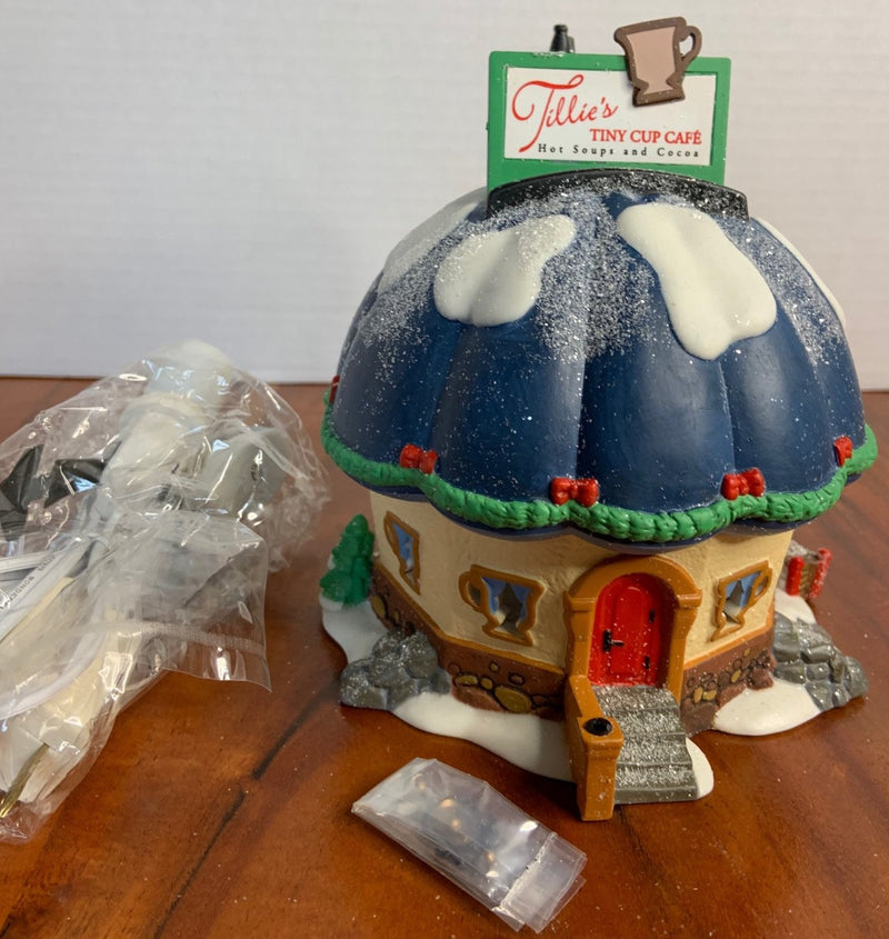Dept 56 North Pole Series "Tillie's Tiny Cup Café"