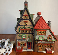 Load image into Gallery viewer, Dept 56 North Pole Village &quot;Obbie&#39;s Books &amp; Letrinka&#39;s Candy&quot;
