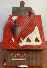 Load image into Gallery viewer, Dept 56 North Pole Village &quot;Obbie&#39;s Books &amp; Letrinka&#39;s Candy&quot; side
