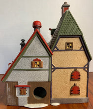 Load image into Gallery viewer, Dept 56 North Pole Village &quot;Obbie&#39;s Books &amp; Letrinka&#39;s Candy&quot; back
