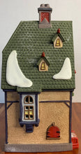 Load image into Gallery viewer, Department 56 North Pole Village &quot;Obbie&#39;s Books &amp; Letrinka&#39;s Candy&quot; side
