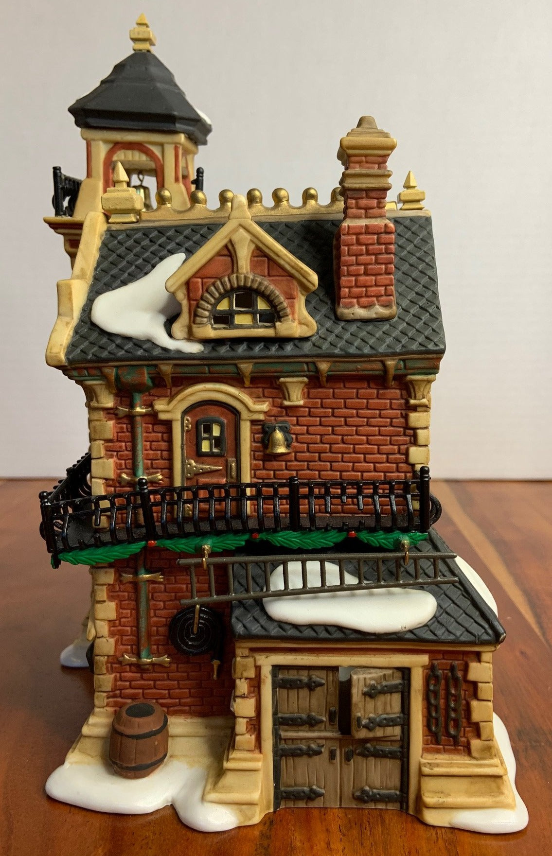 Dept 56- Dickens' Village "Ashwick Lane Hose & Ladder" side