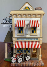 Load image into Gallery viewer, Department 56- Snow Village &quot;Wright Bike Shop&quot; 
