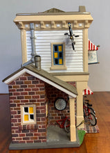 Load image into Gallery viewer, Retired Department 56- Snow Village &quot;Wright Bike Shop&quot; 
