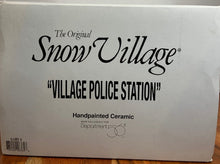 Load image into Gallery viewer, Dept 56- Snow Village &quot;Village Police Station&quot; box
