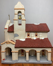 Load image into Gallery viewer, Retired Dept 56- Snow Village &quot;Spanish Mission Church&quot; side
