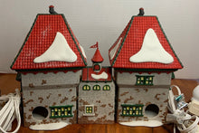 Load image into Gallery viewer, Dept 56- North Pole Village &quot;Dolls and Santa&#39;s Bear Works&quot; back
