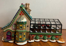 Load image into Gallery viewer, Dept 56- North Pole Village &quot;Mrs. Claus&#39; Greenhouse&quot;
