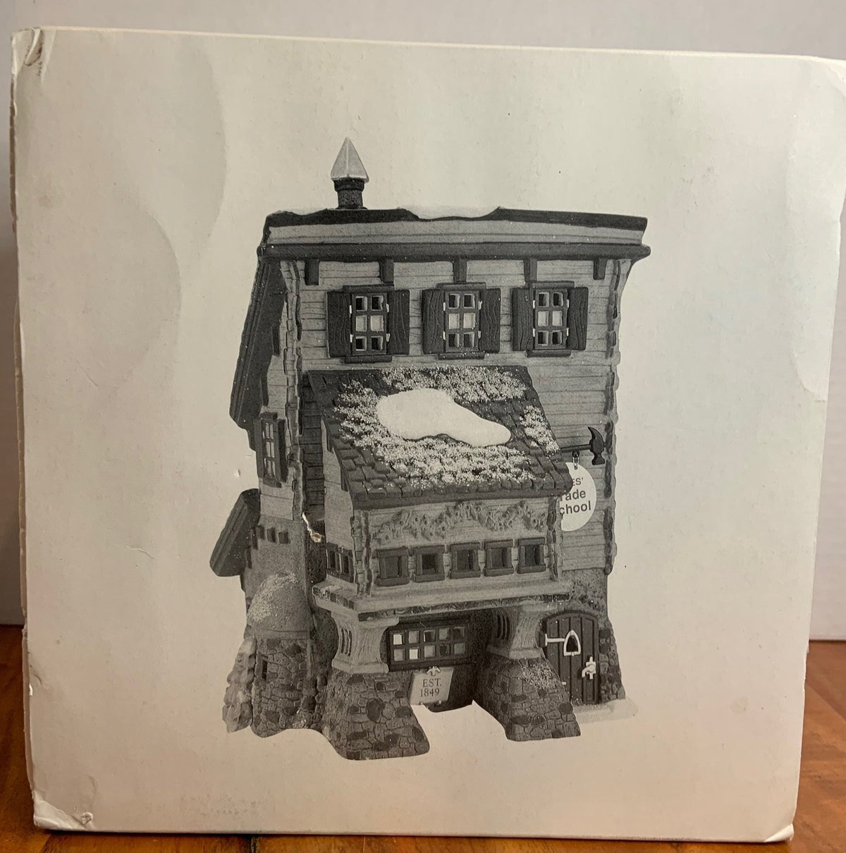 Retired Department 56 North Pole Elves' Trade School