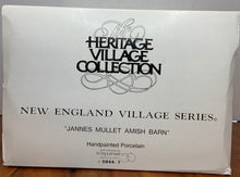 Load image into Gallery viewer, Department 56- New England Village &quot;Jannes Mullet Amish Barn&quot;
