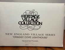 Load image into Gallery viewer, Retired Department 56- New England Village "Craggy Cove Lighthouse" box

