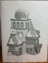 Load image into Gallery viewer, Retired Dept 56- North Pole Village &quot;Weather and Time Observatory.&quot; 
