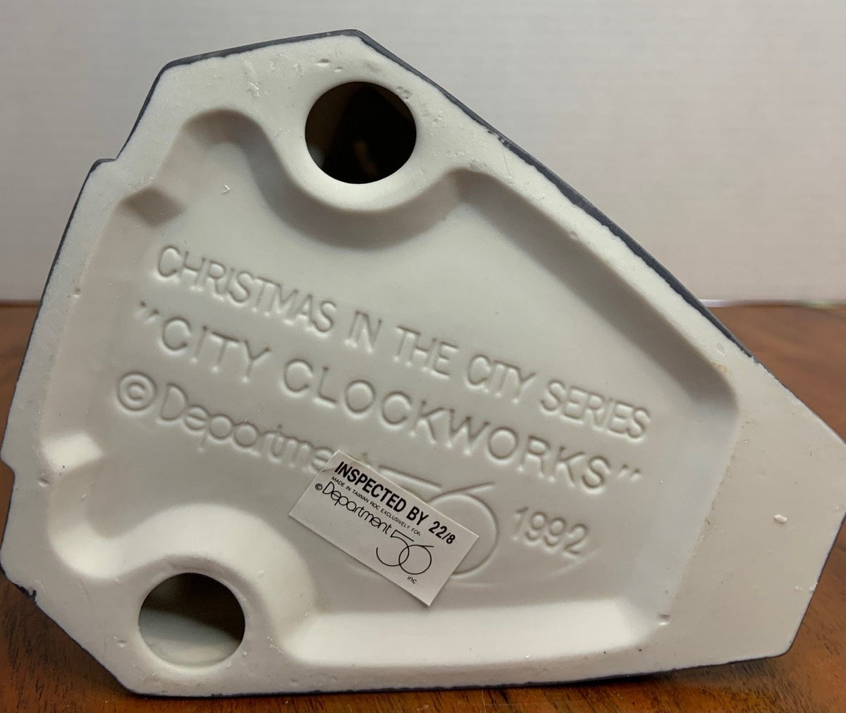 Dept 56 Christmas in the City "City Clockworks"